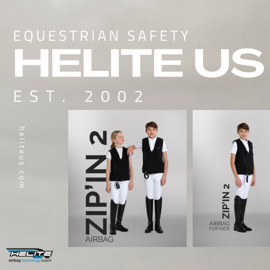 helite us sponsor of horse serious